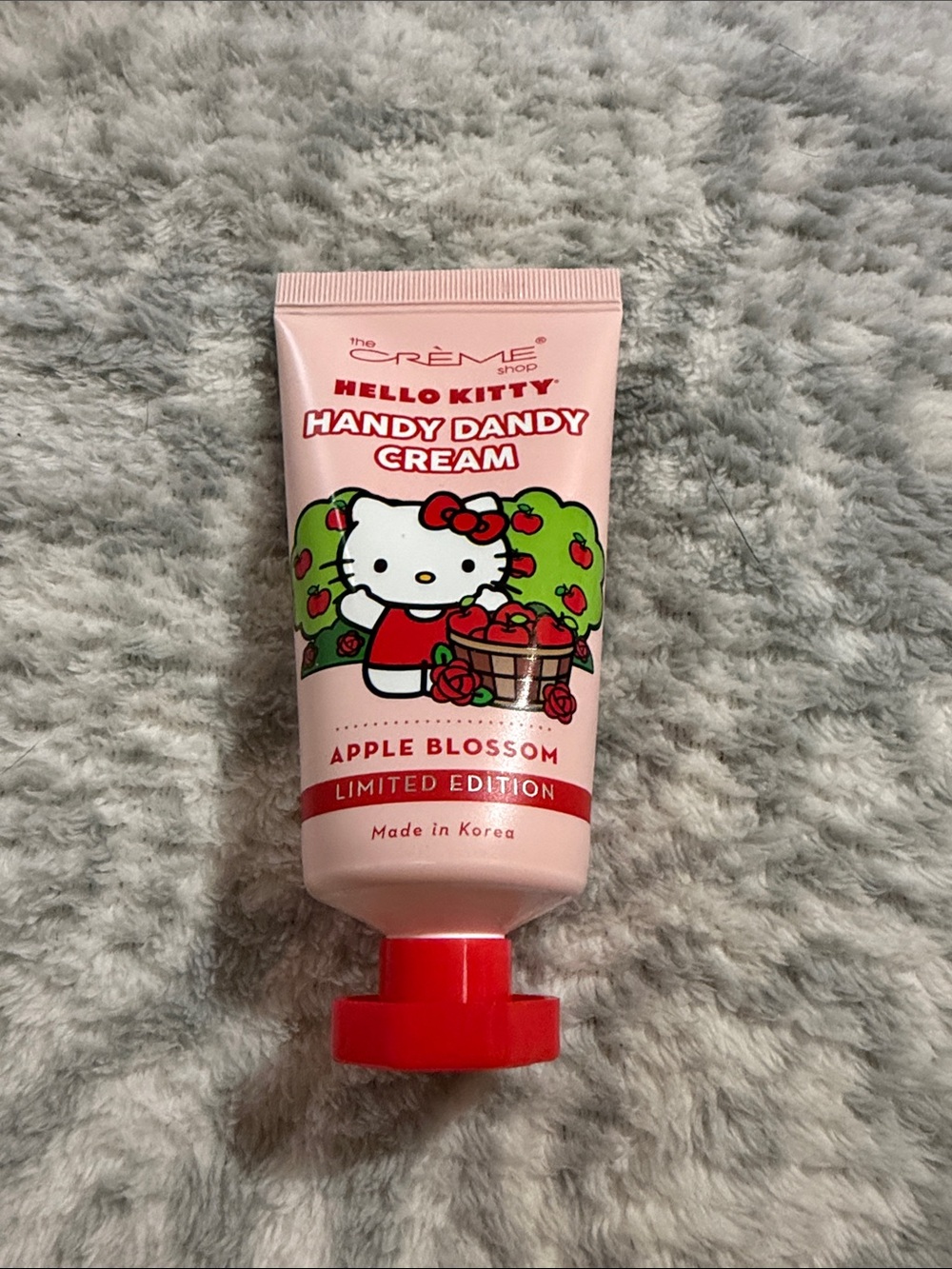 3/$15 🌸 The Crème Shop Hello Kitty Handy Dandy Cream - Apple Blossom Pink